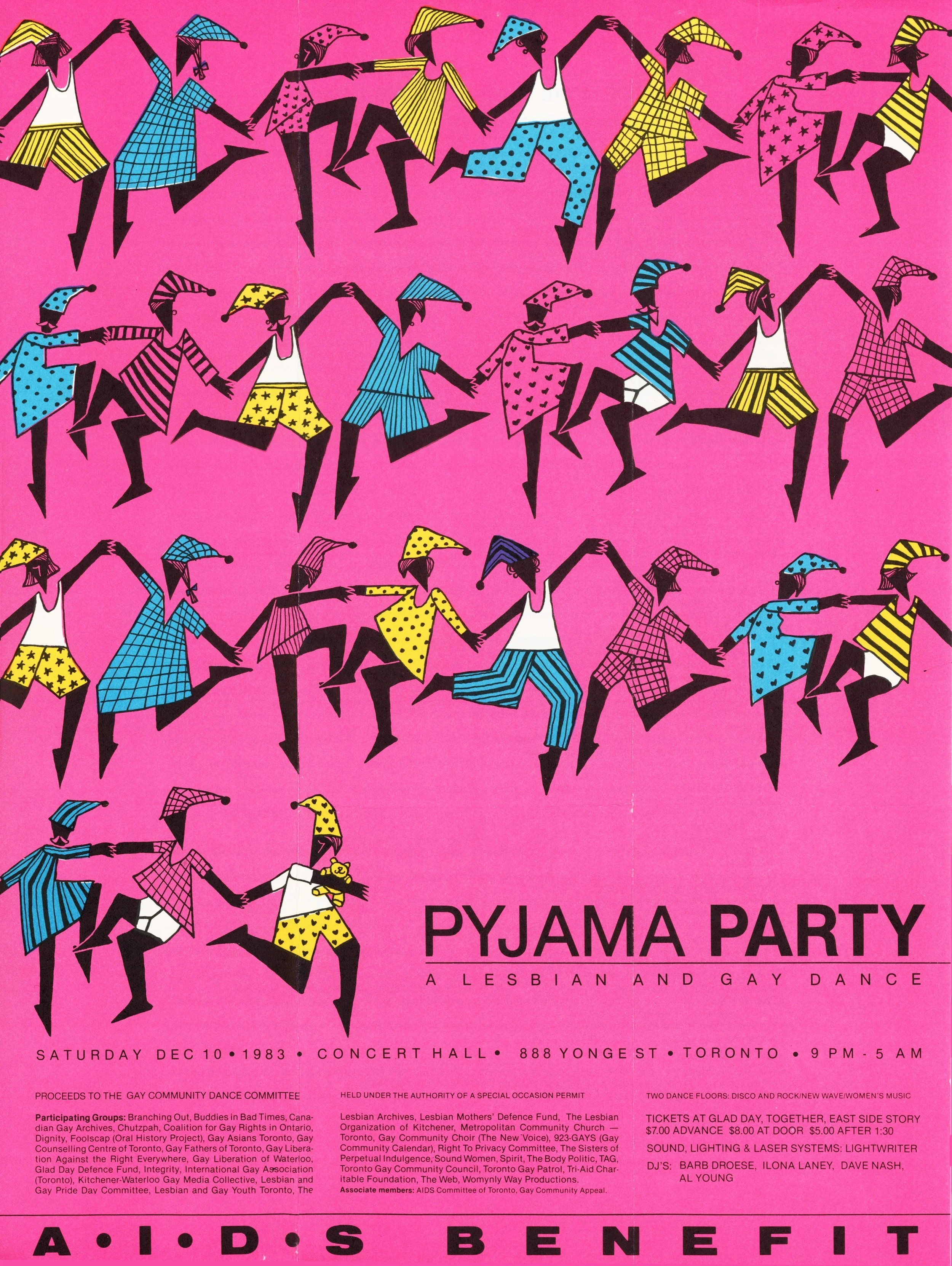 Pyjama Party Liberation on the Dance Floor